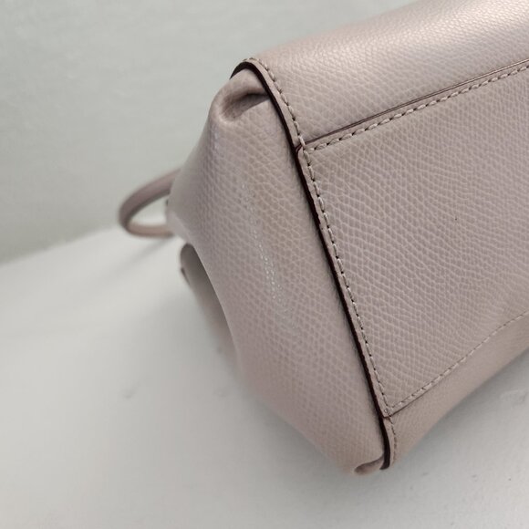 Nwot Coach Christie Carryall Tan Leather Satchel Purse - Picture 10 of 13